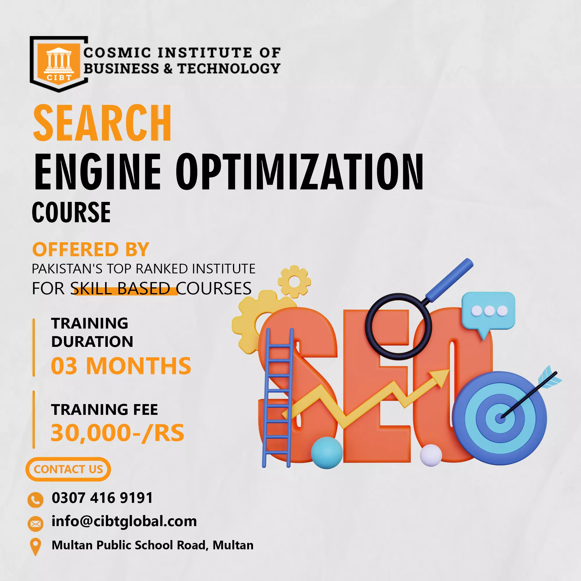 SEO Course in Lahore