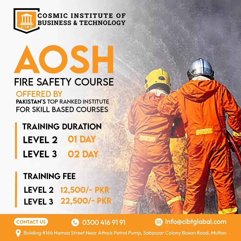 AOSH Fire Safety Level 3