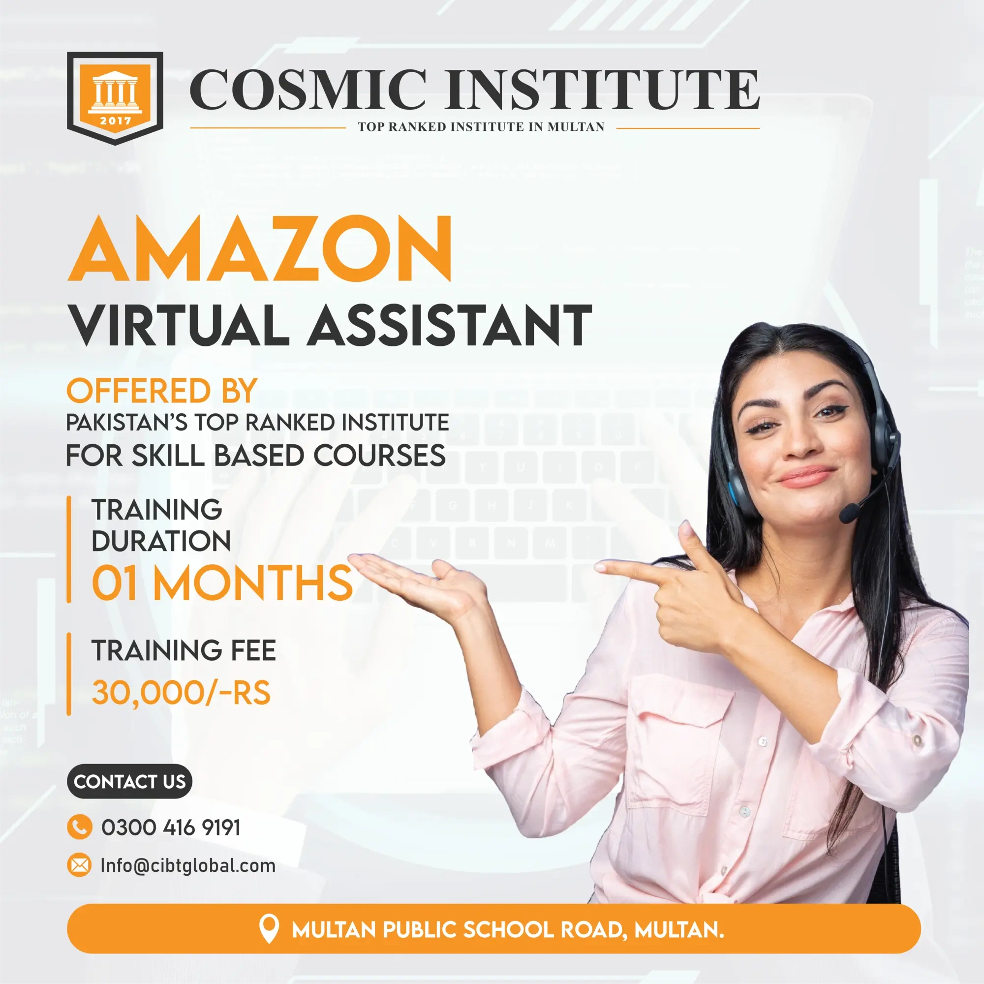 Amazon VA Training In Multan