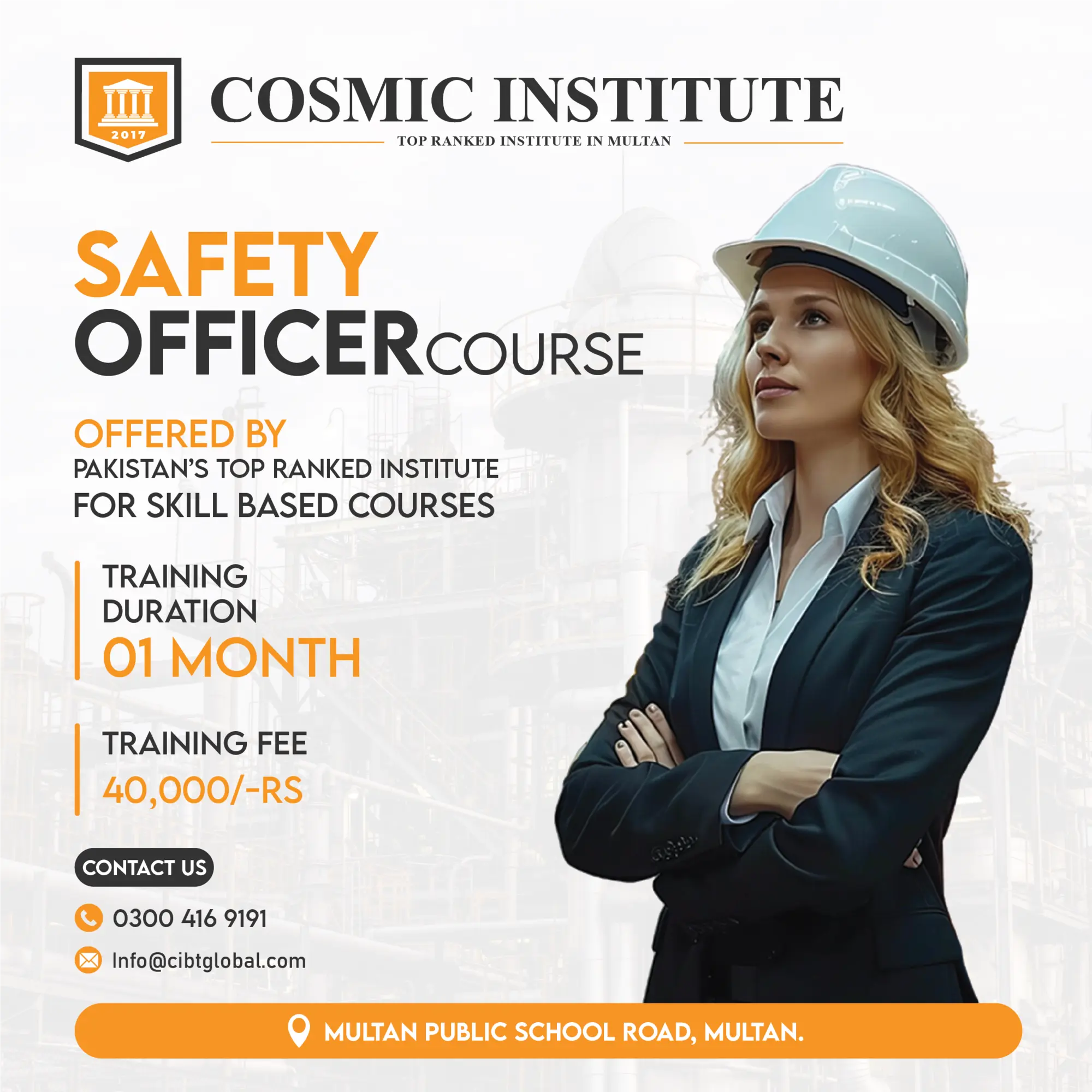 Safety Officer Course in Pakistan