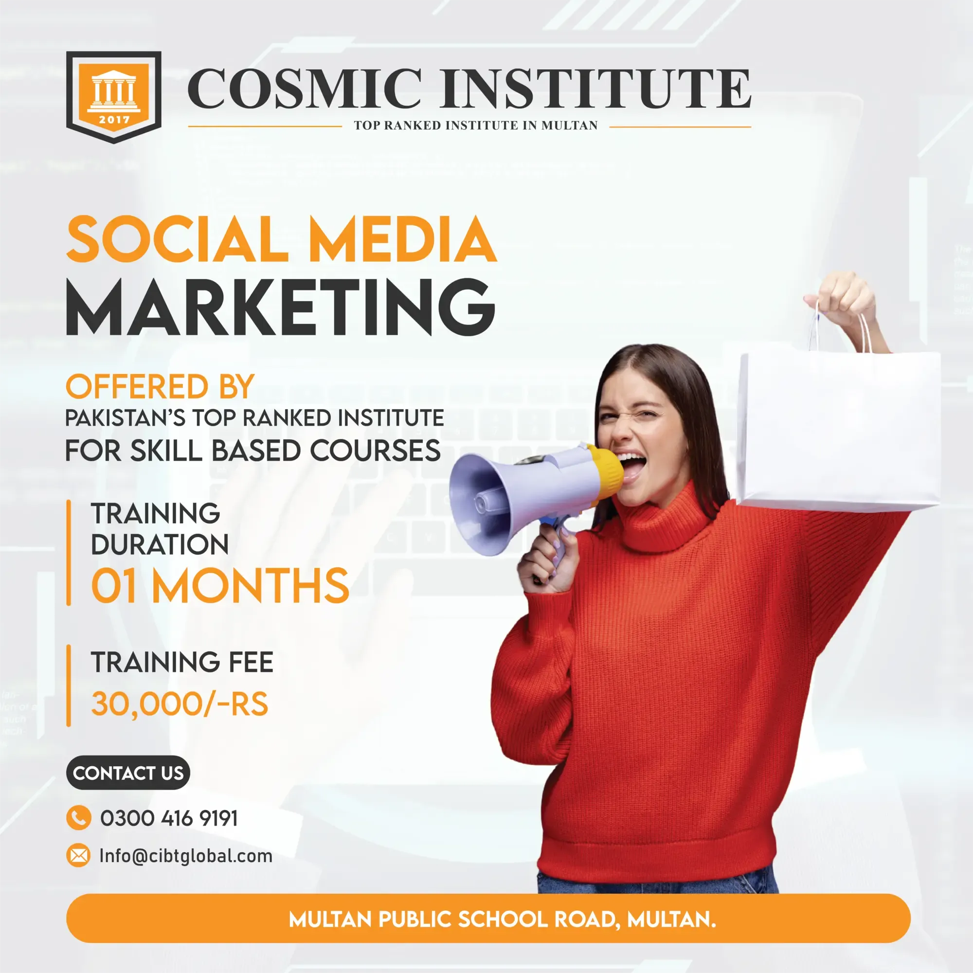 Social Media Marketing Course In Pakistan