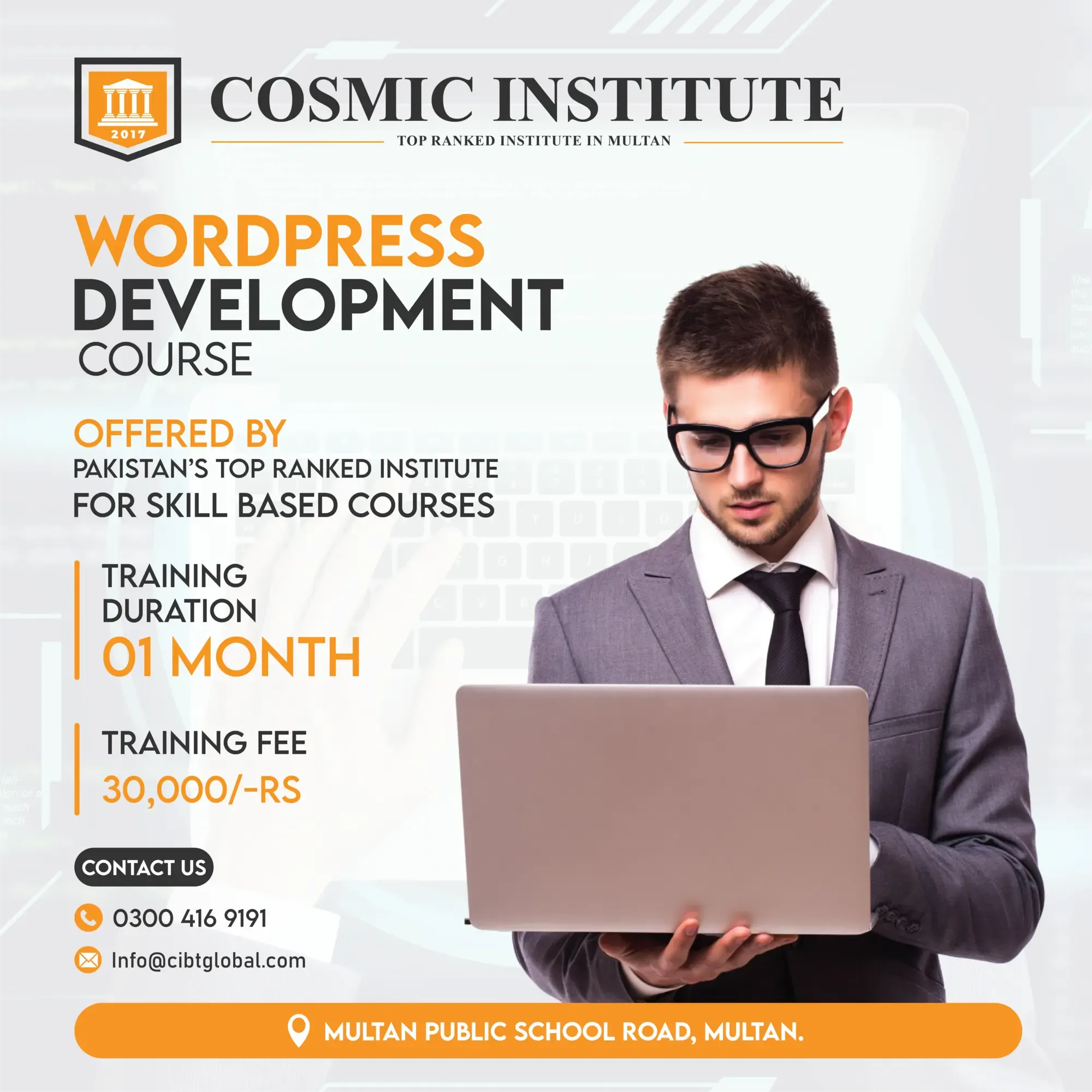 Advanced WordPress Course in Pakistan